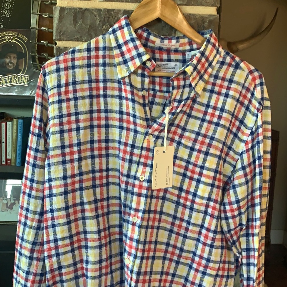 Grant Rugger linen shirt XL